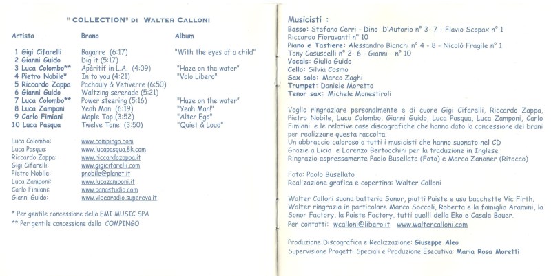 W. Calloni Collection interna