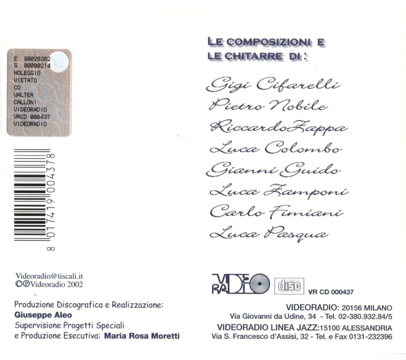 Walter Calloni Collection quarta